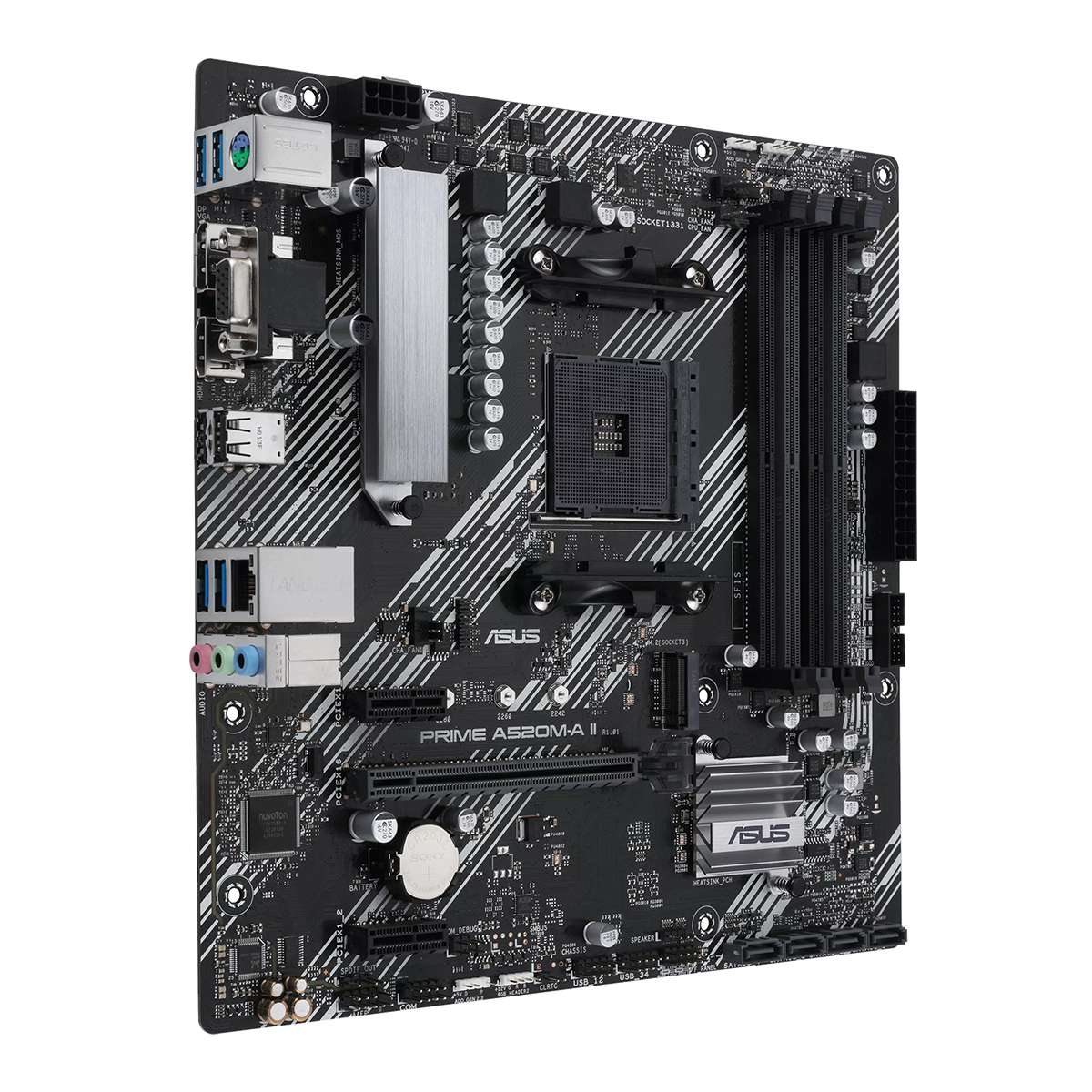 Motherboard Asus PRIME A520M-A II AM4 DDR4 Aura Sync RGB